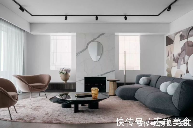 豆沙色|120平米、简约风,全屋温馨自在,还有一种摩登的美感