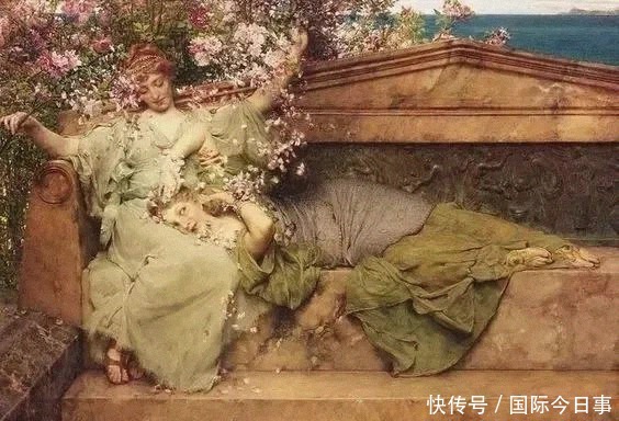 晚期|十九世纪晚期英国著名画家Alma Tadema