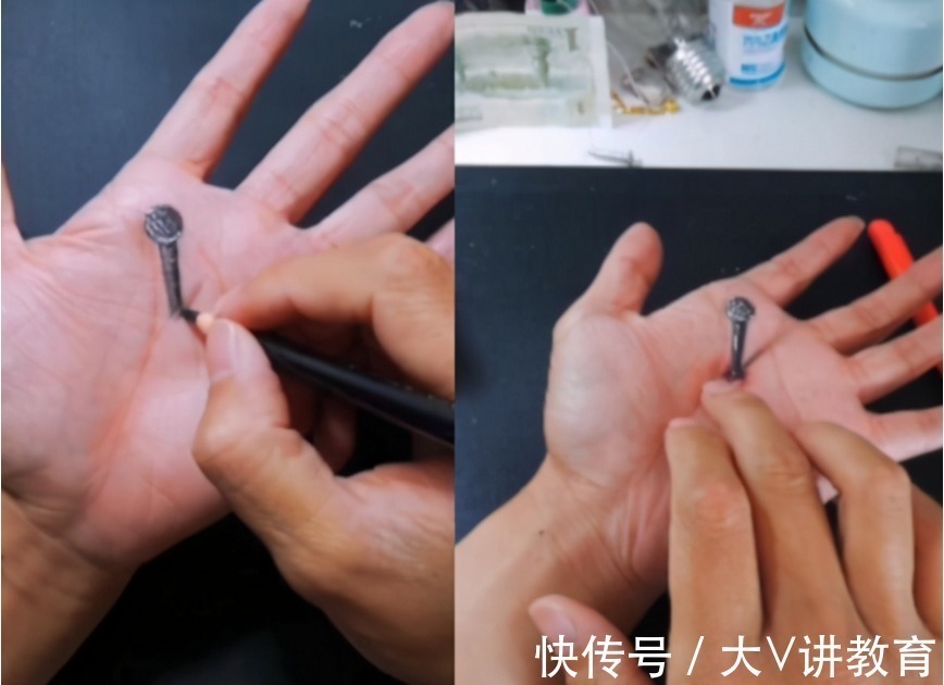 学生#有种“以假乱真”叫美术生,画工堪比神笔马良,老师都难以分辨