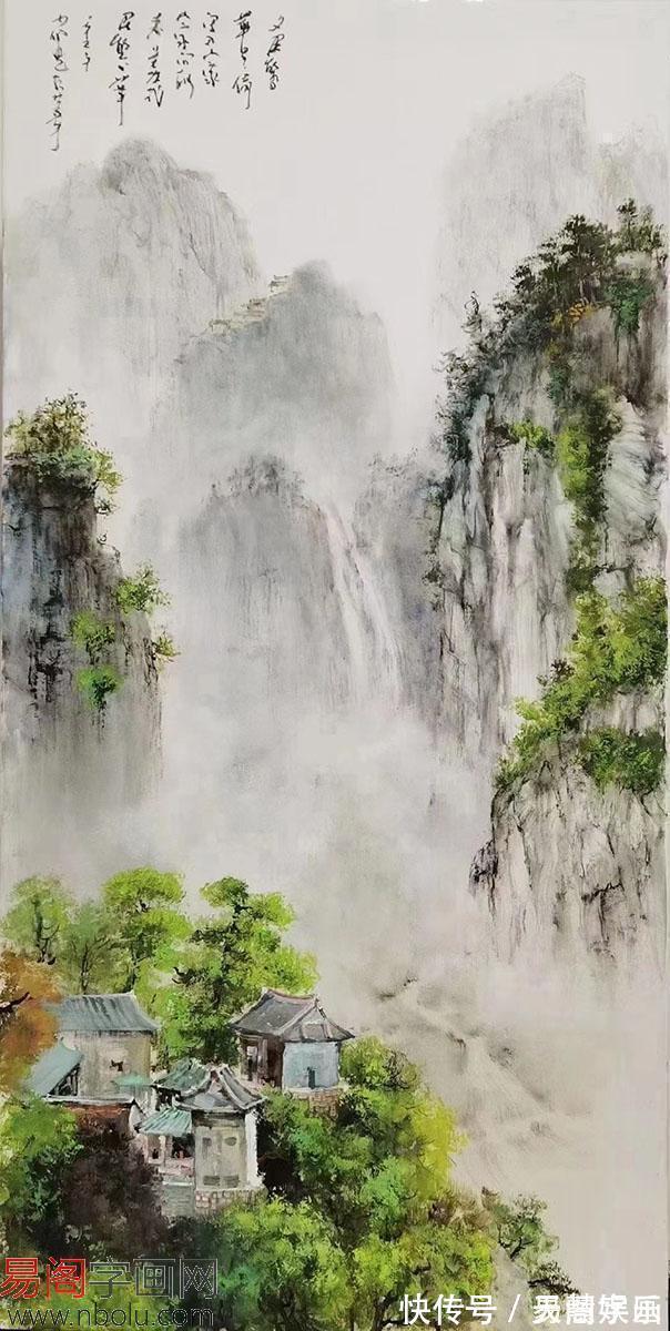 吴冠中#吴冠中得意弟子风少帅 开创了禅意水墨油画新境界