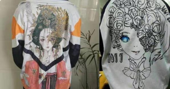 校服&中学生“手绘校服”对比,各科学生各有特点,艺术生最让人惊艳
