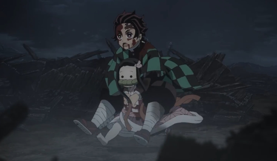 鬼灭之刃|鬼灭之刃游郭篇最终话:弥豆子超萌表情包汇总 硬核奶妈拯救世界