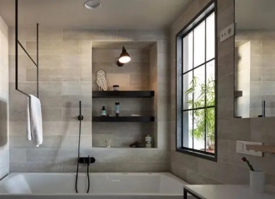 壁龛|卫生间装修别再装置物架了,聪明人都流行这样设计,太实用了