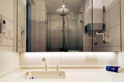 洗碗机|女孩买40㎡自己住,空间需求一个没少,却住出100㎡的宽敞