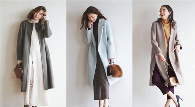 烟熏 秋冬第一件大衣,有棕色、米色、藏青色,还有漂亮的烟熏色!