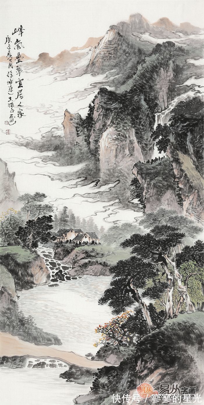 徐坤$画家徐坤连 笔墨精妙 将胸中之意挥洒画作之中