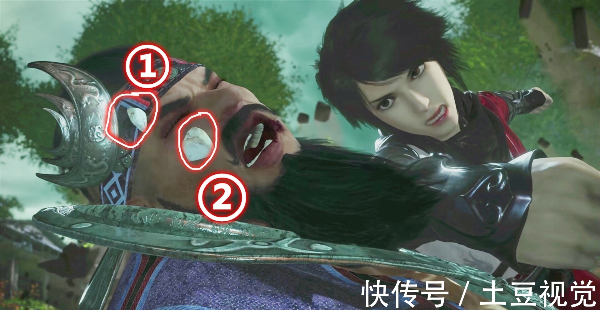 李星云|不良人:“怪坛”自带修复功能?九黎被打掉两颗牙,第10集长回