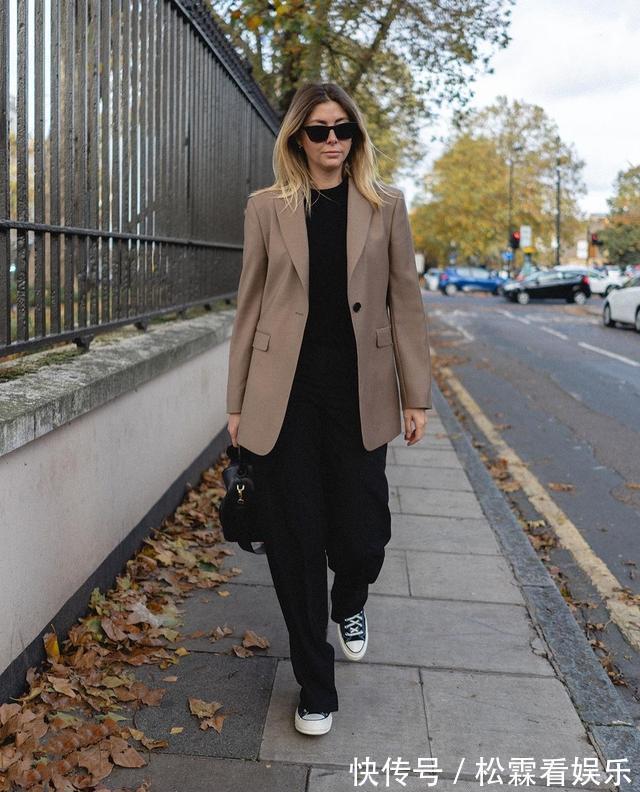 大气|爱不够的小黑裤如何穿才时髦20套Look供你借鉴，时髦大气还高级