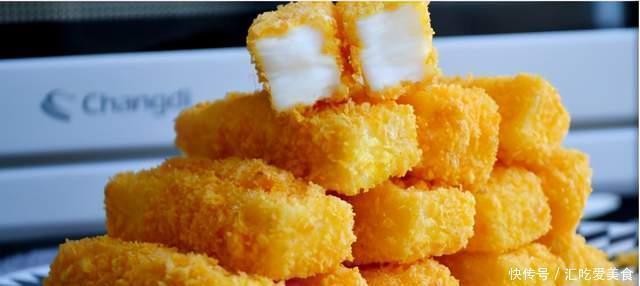 年夜饭小零食,脆皮炸酸奶,上桌就光盘,太有成就感了!