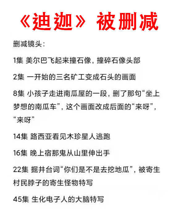 到期|重新上架的《迪迦》，7个镜头被删除，有32集的时长缩短了