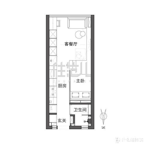 空间|住范儿真实案例 篇二十八:论35㎡极小户型榨干术,我只服他家!