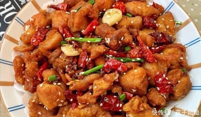 精选美食家常菜,鲜香酥嫩辣子鸡,隔壁家的小孩儿都馋哭了