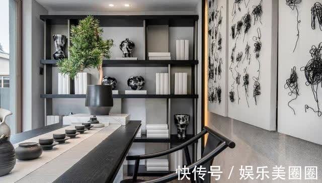 别墅|广州夫妻的265㎡别墅,屋里风景别致,光是茶室设计,就品位十足