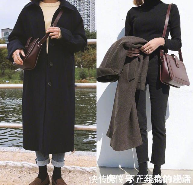 条纹|18套简单舒适的秋冬通勤穿搭,时髦百搭,“懒人”照着穿就够了
