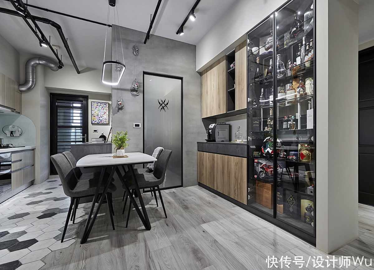 屋主|130㎡自然原始生活场景，浓厚工业硬派本色，理想生活的设计，赞