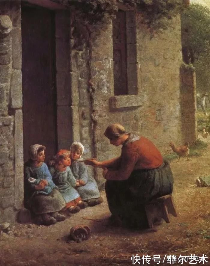 农民!大师就是大师~最穷苦潦倒的画家却画出了最温暖的画