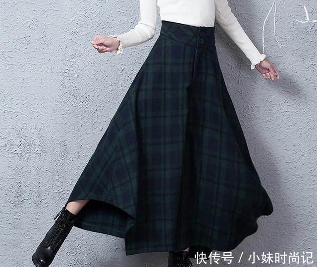 搭配|又冷又想穿裙子? 花式阔腿裤+短靴, 搭配靴子很贵气, 比裙子还美