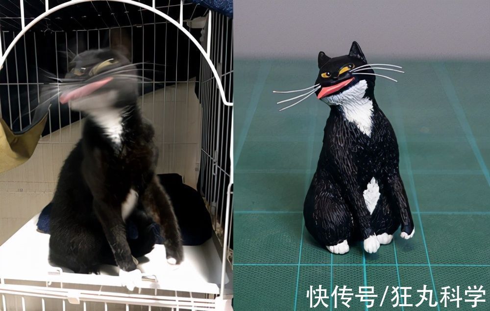 长颈狗|全球的猫都想屏蔽这个日本人,他到底做了多少沙雕手办?