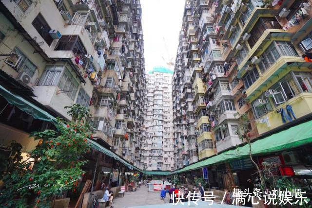 香港|香港人到底住得有多挤居民楼长得像“怪兽”，内地游客不羡慕