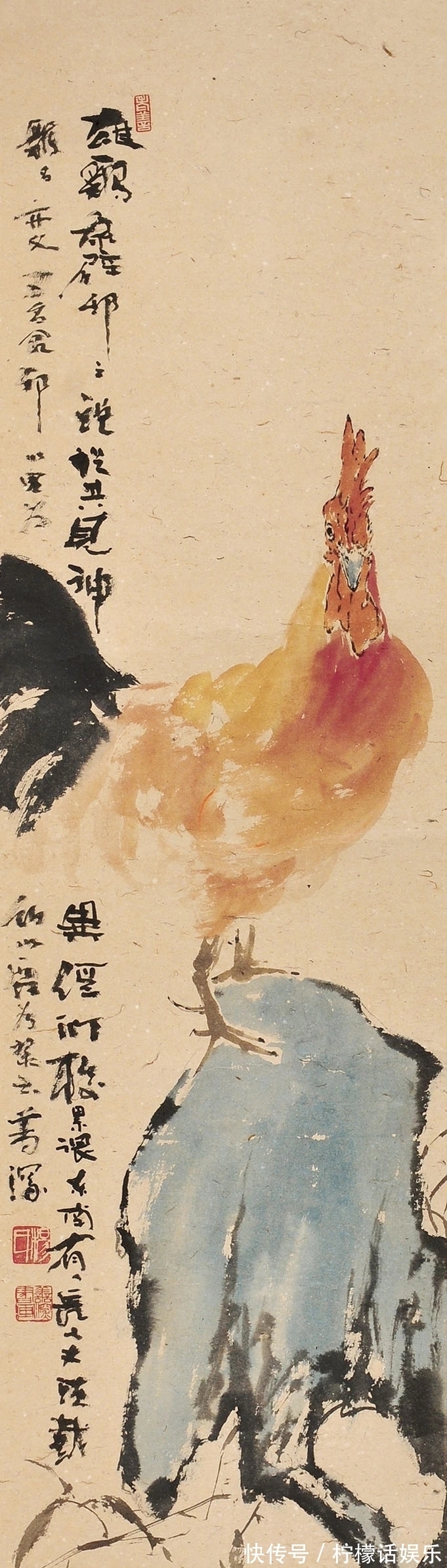 杨善深!他是声名远播的中国画大师,也是岭南画派中花鸟画的顶尖级人物