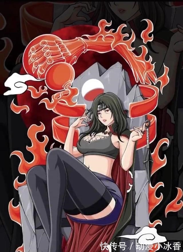 宇智波鼬|火影忍者“性转”:五位火影化身美少女,你喜欢哪位?斑爷吗?