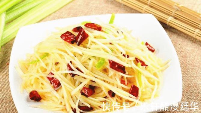 炒土豆丝加醋有讲究，不要放错时间！很多人胡乱放，难怪不好吃