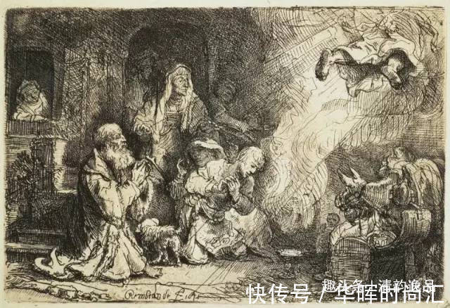 绘画史!欧洲17世纪最伟大的画家之一,伦勃朗素描作品欣赏