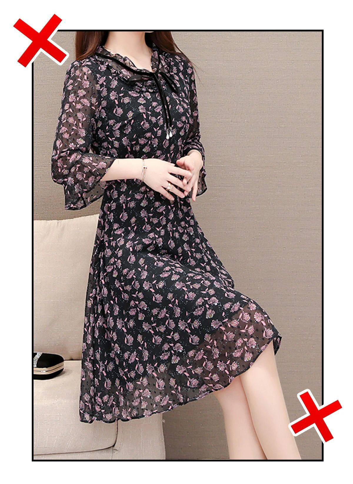 小碎花 穿碎花裙不要跟风,注意3个小细节,能显得更有活力,多一些洋气