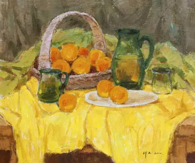 高级色彩,沈行工独特的诗意性油画