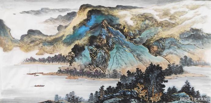 设色#直击书画:画家徐凤丹,一位对色彩有着敏锐感知度的画家