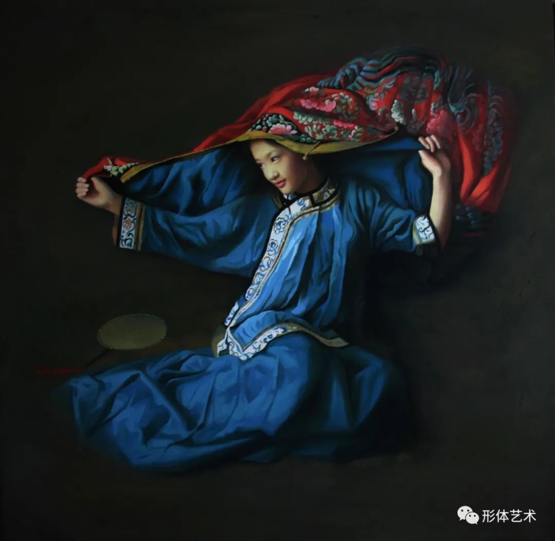 熊燕|熊燕 画中的女子,灵动大方,仙气飘飘