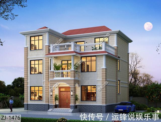 户型|11×12米经典欧式住宅,住宅公园“明星”户型我们又升级了