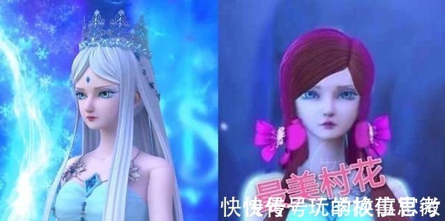 灵公主|精灵梦叶罗丽仙子们改变发色后效果惊人,冰公主让人“倒胃口”!