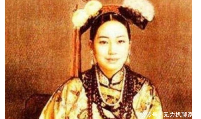 美艳|慈禧太后“年轻时”彩色照片:身材婀娜,相貌如出水芙蓉般美艳