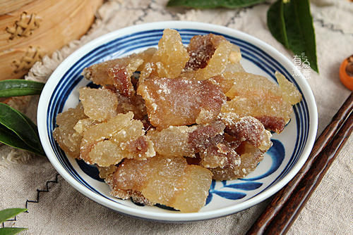 米粉|五花肉晒干后，比腊肉还好吃，冬天蒸着吃，味道太赞了