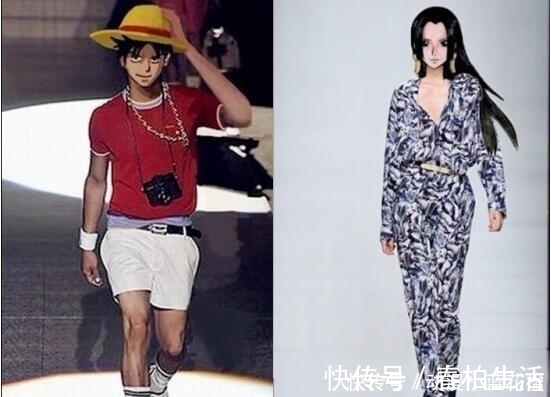 索隆|海賊王主角走秀, 路飛夫妻很般配, 鷹眼與紅發非?？?
onload=