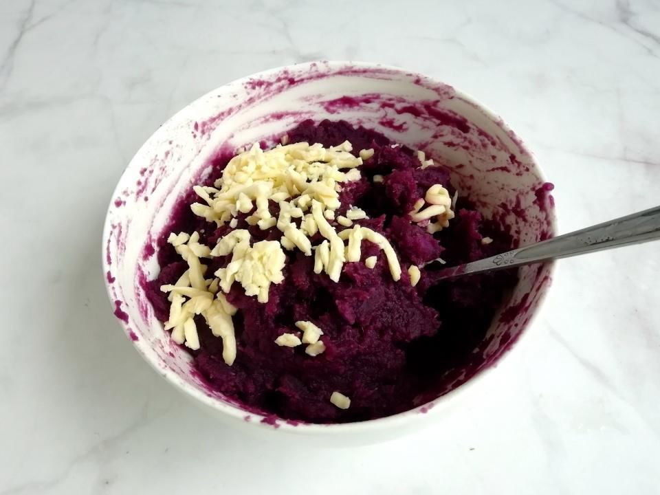 紫薯|秋季，这早餐一定要试试，制作不过5分钟，比芝士蛋糕更细腻！