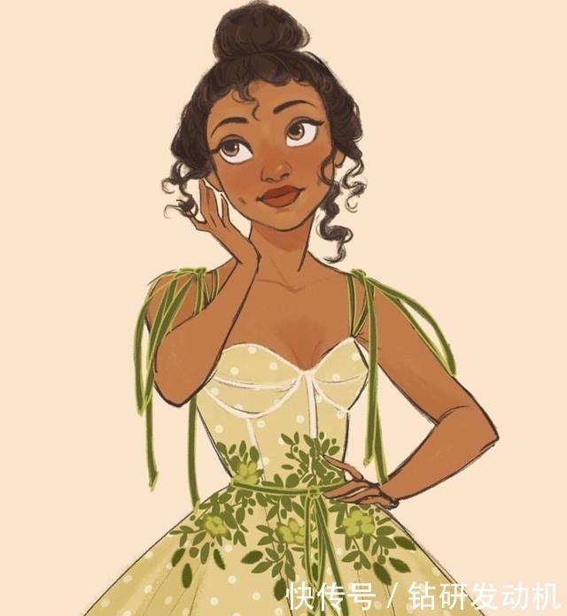 蒂安娜|迪士尼公主的礼服什么样艾莎女王清新自然,全场最酷的是花木兰