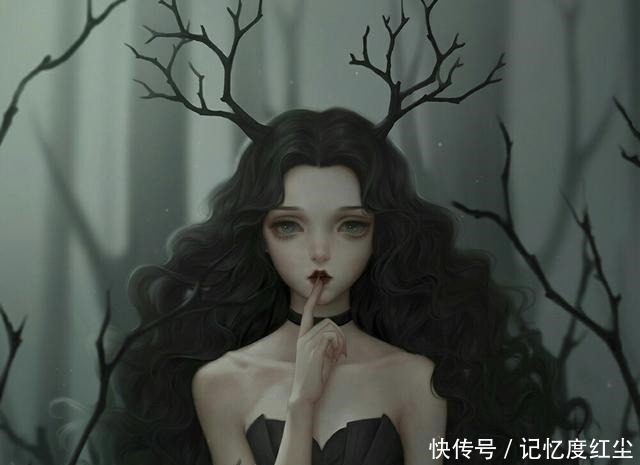 动画片|“哥特式”风的迪士尼公主艾莎依旧冷艳霸气，黑唇花木兰没认出