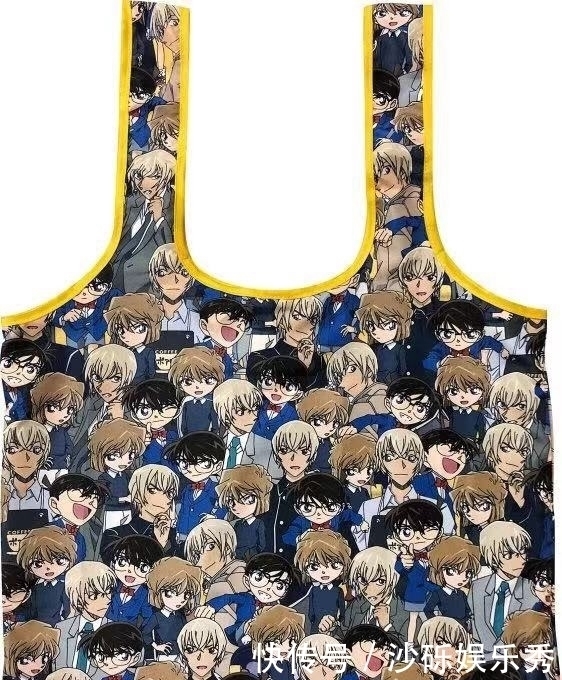 安室透|名侦探柯南推出环保购物袋,好多角色挤一起,密集恐惧者慎入!