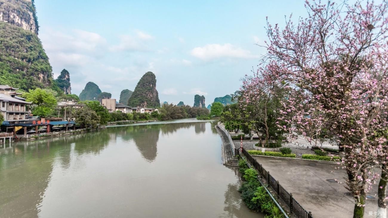 阳朔的山与水，是你一生都看不尽的风景