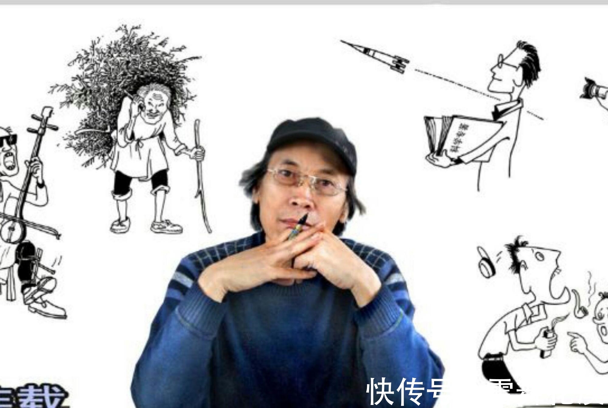 艺术长廊|走进李为民的漫画艺术长廊