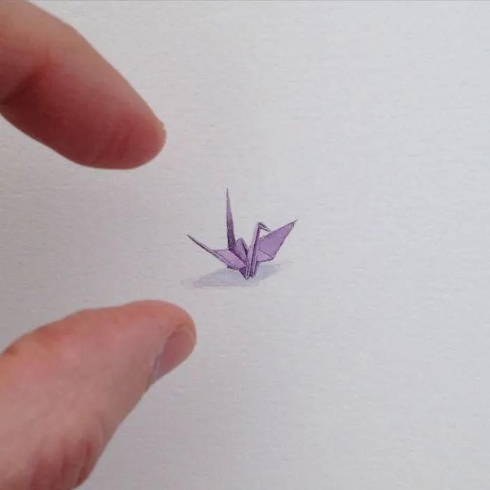 兴趣爱好@她是3个孩子的妈,做全职主妇后用指甲般大小的迷你画,人生一路开挂!