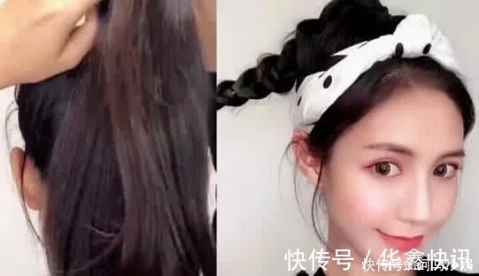 刘海长|别再追求“低马尾”发型了,看几款编发,操作简单还减龄!