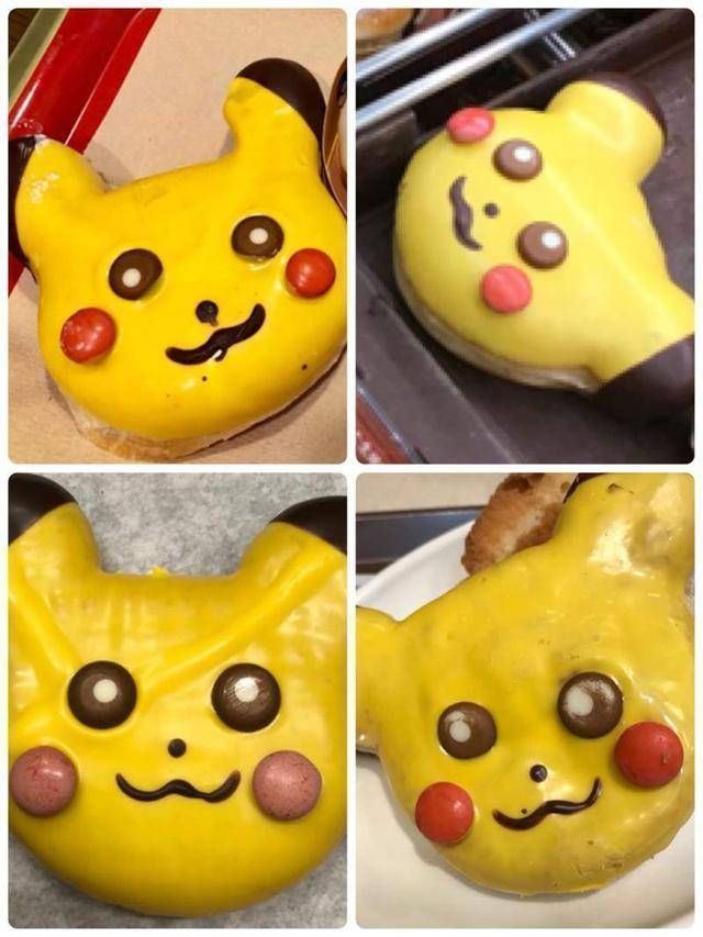 日本|图片仅供参考!日本网友买了皮卡丘甜甜圈,回家后直接吓哭