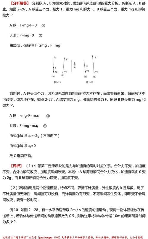 期末冲刺 必修一 +圆周运动高频错题分析与纠错（36页免费下载）|高中物理 | a743