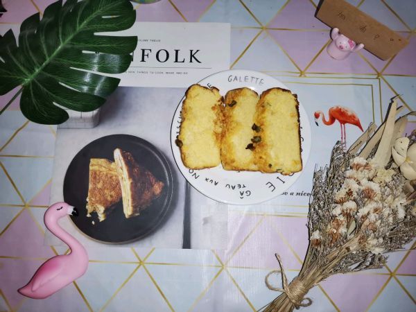 玉米面|玉米面肉松蛋糕