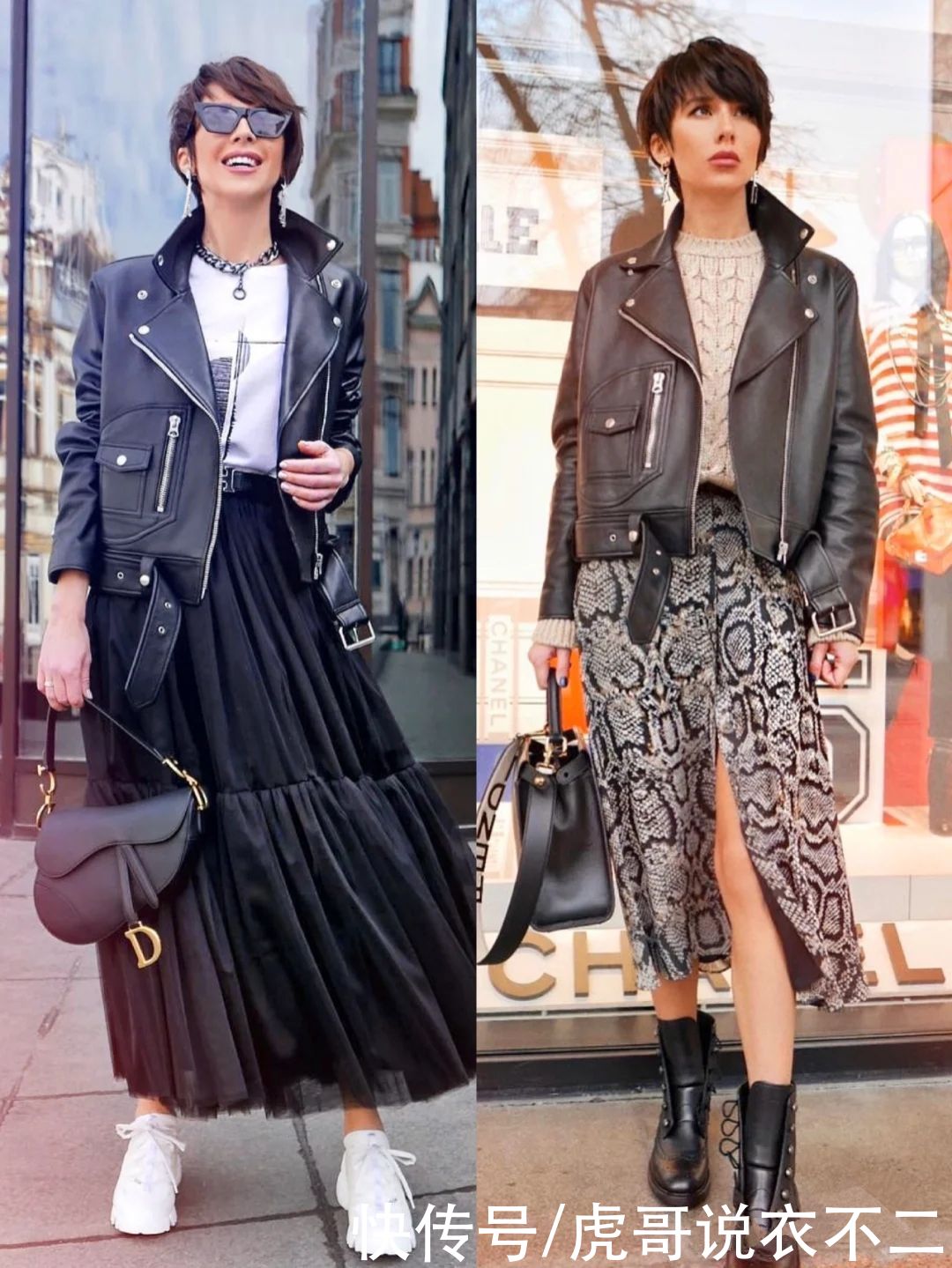 国外职场女强人太会穿，帅气干练气场一米八，难怪上班族都在学她