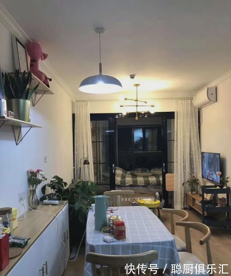 阳台|60㎡小公寓,被老公改成2室2厅,满意的是阳台的小卧室