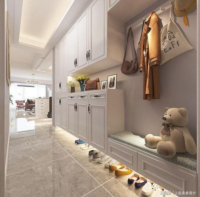 鞋柜|发现一户很好看的北欧风装修,全屋材质简单,配色简单,却很温馨